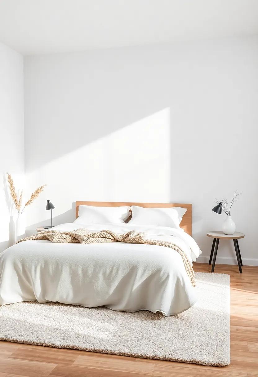 Integrate cozy ‍textiles, like a soft throw or plush area rug, to add warmth ‍while maintaining minimalist aesthetics