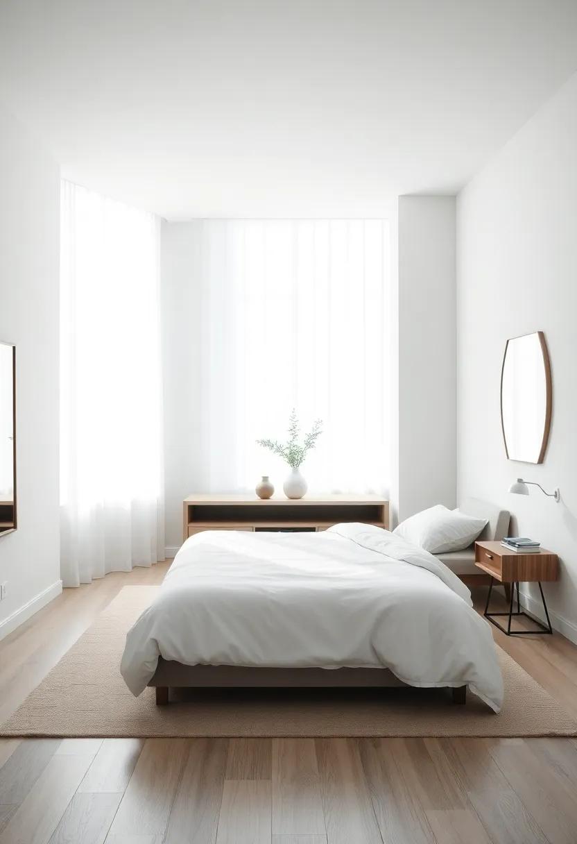 Use mirrors strategically to create an illusion of space ⁤and enhance the natural light in the room