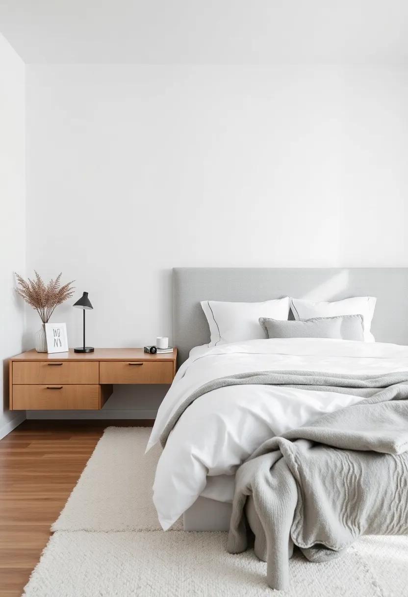 use under-bed storage solutions for an unobtrusive way ​to keep seasonal items or extra linens neatly stored away