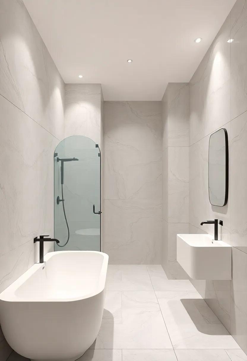 Creating An Illusion of Space⁤ Using‌ Large Format⁣ Tiles ⁤in Small Areas