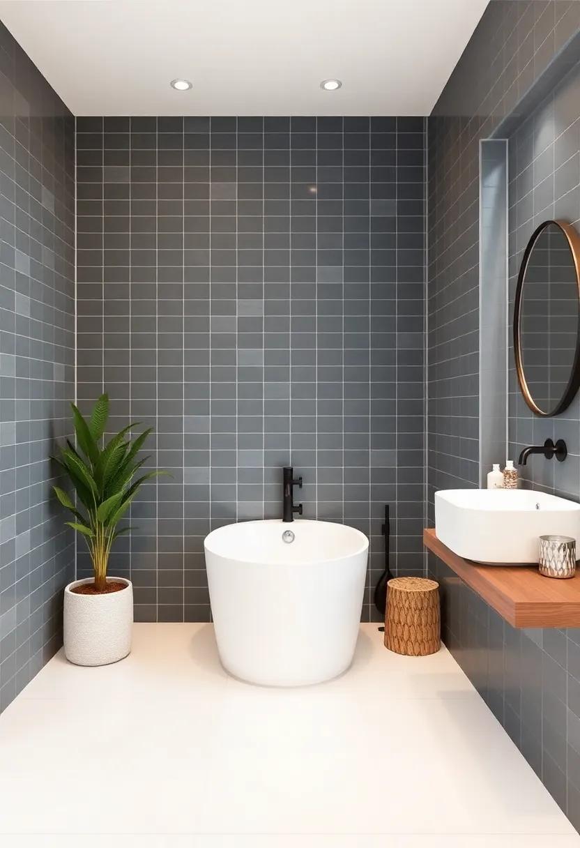 Unexpected Color Palettes ‍That Bring life to Small bathroom ⁣Tiles