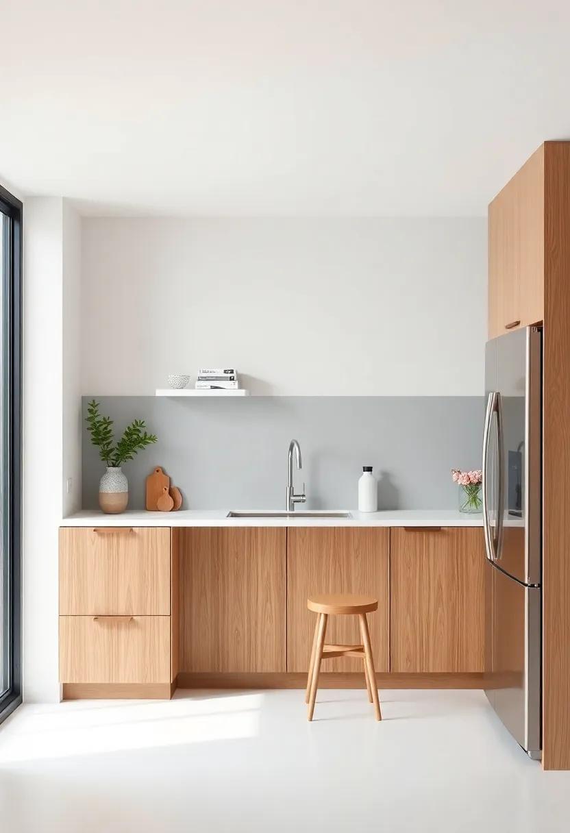 Creating a Minimalist Approach for ​Sleek and Clutter-Free Small Kitchens