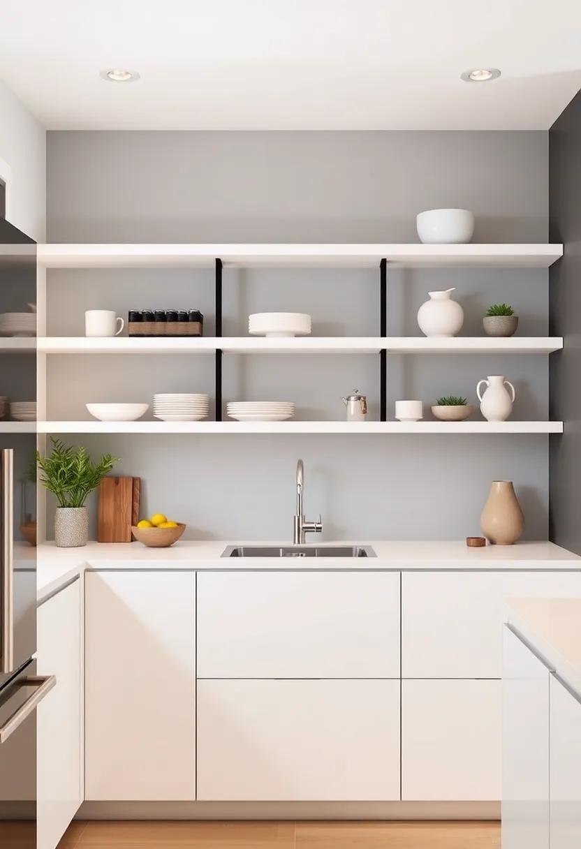 Incorporating Open⁤ Shelving for Practicality and Aesthetic Appeal