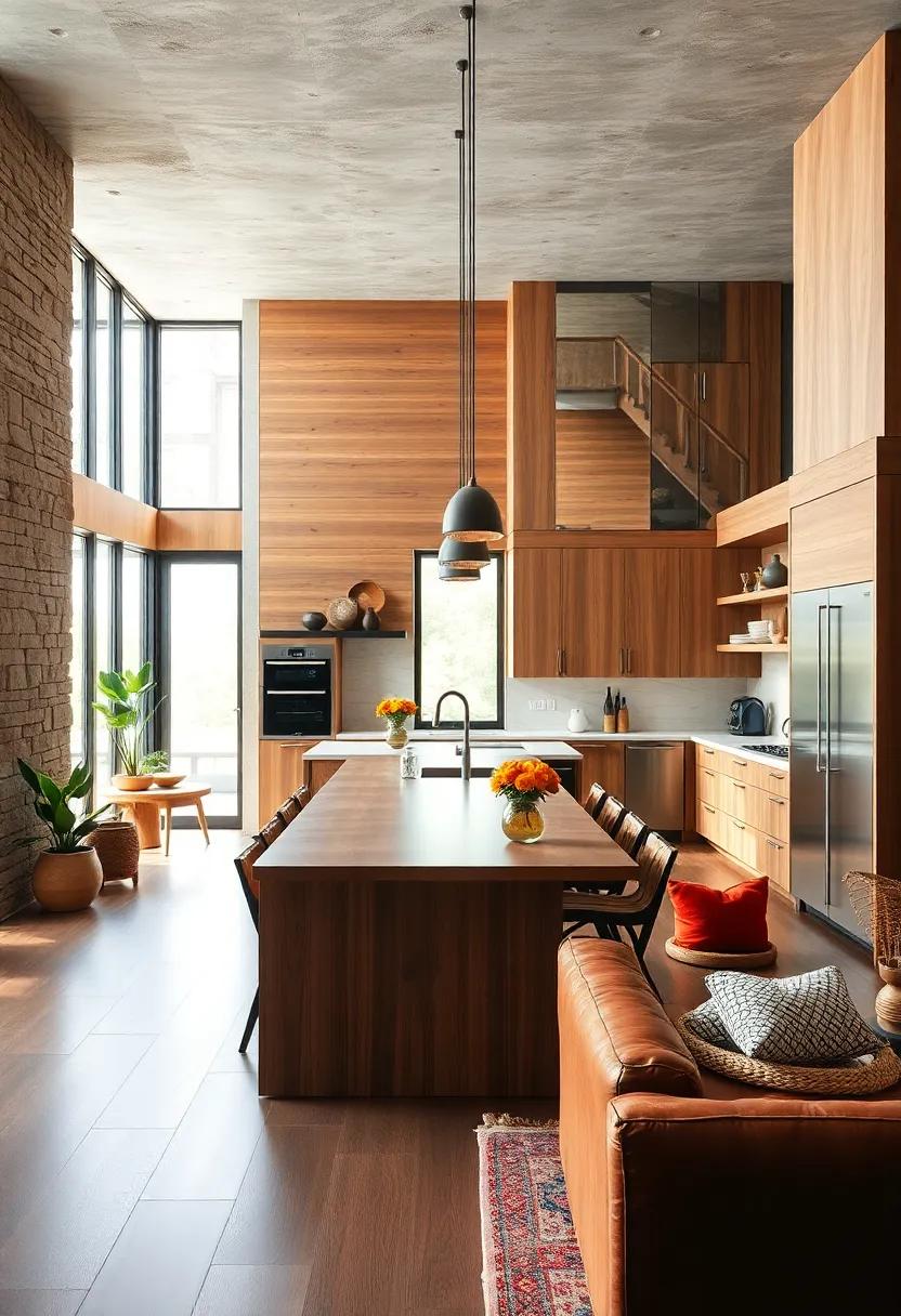 Open Layout: Design your kitchen with an open floor plan that encourages interaction and creates a sense of spaciousness