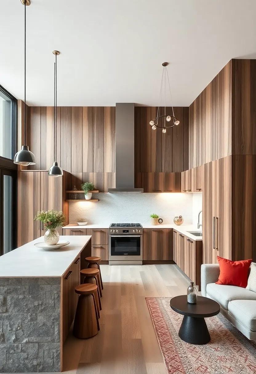 textured Wall Panels: Use wood paneling or shiplap as an accent wall to introduce texture and warmth into the space