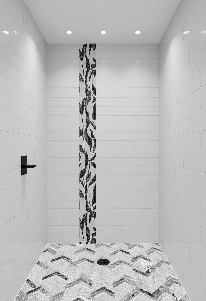 Innovative Tile Patterns for a ⁢Stunning⁣ Monochrome Effect