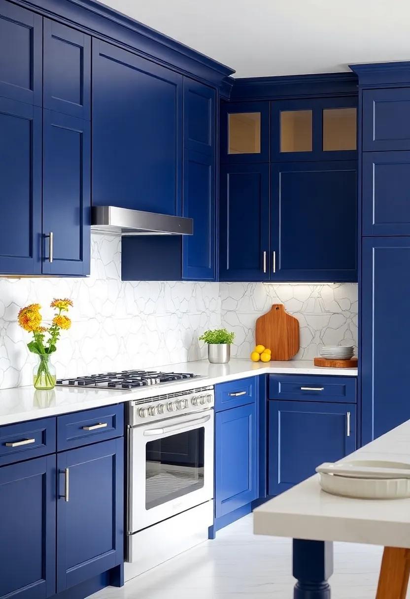 Bold Patterns and Designs That Pop Against Navy Blue