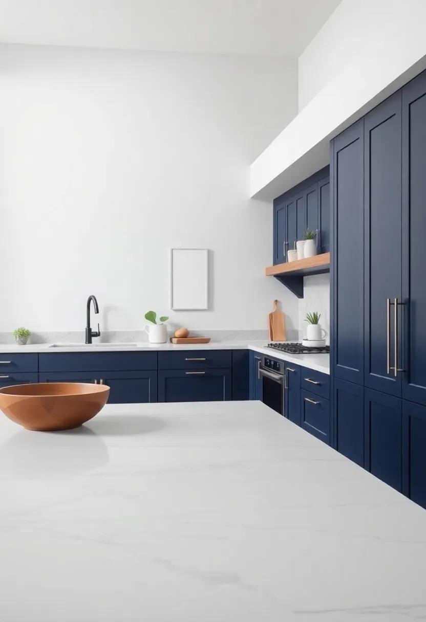 Incorporating Natural Elements for⁤ a balanced Navy Blue Look