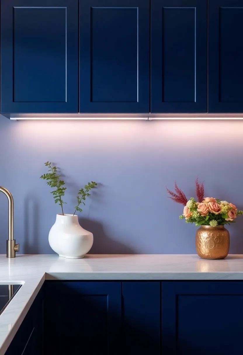 Lighting Solutions That​ Elevate navy Blue Cabinetry Ambiance