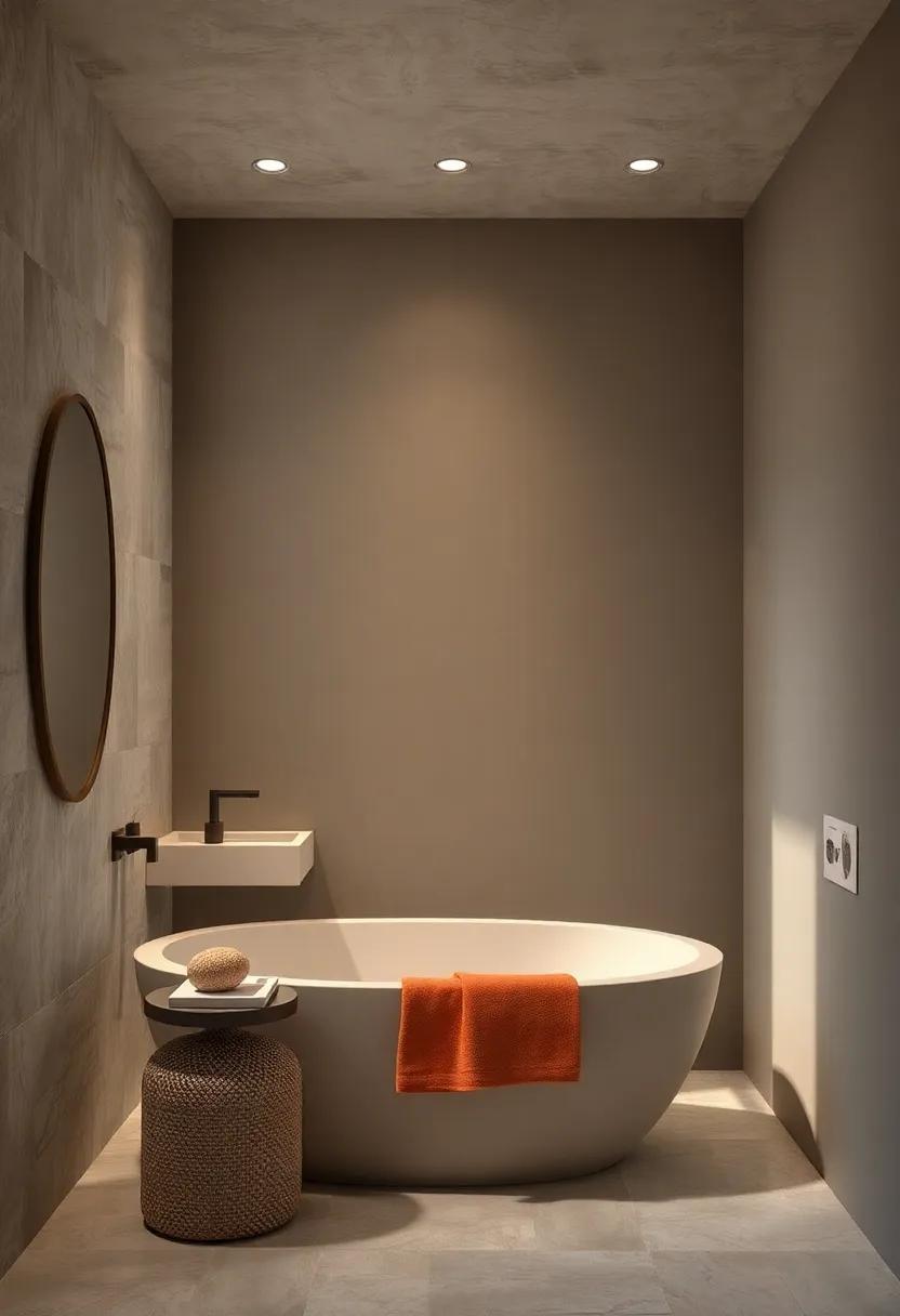 Cool ⁣Taupe: A sophisticated blend of grey ‍and brown, cool taupe adds⁢ depth without overwhelming the senses, ideal for a modern bathroom