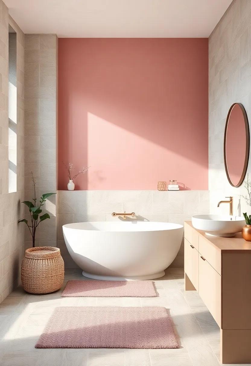 Dusty ⁢Rose: A muted pink that ‍offers a romantic ⁤touch, dusty rose can brighten up your bathroom while keeping the overall aesthetic soft