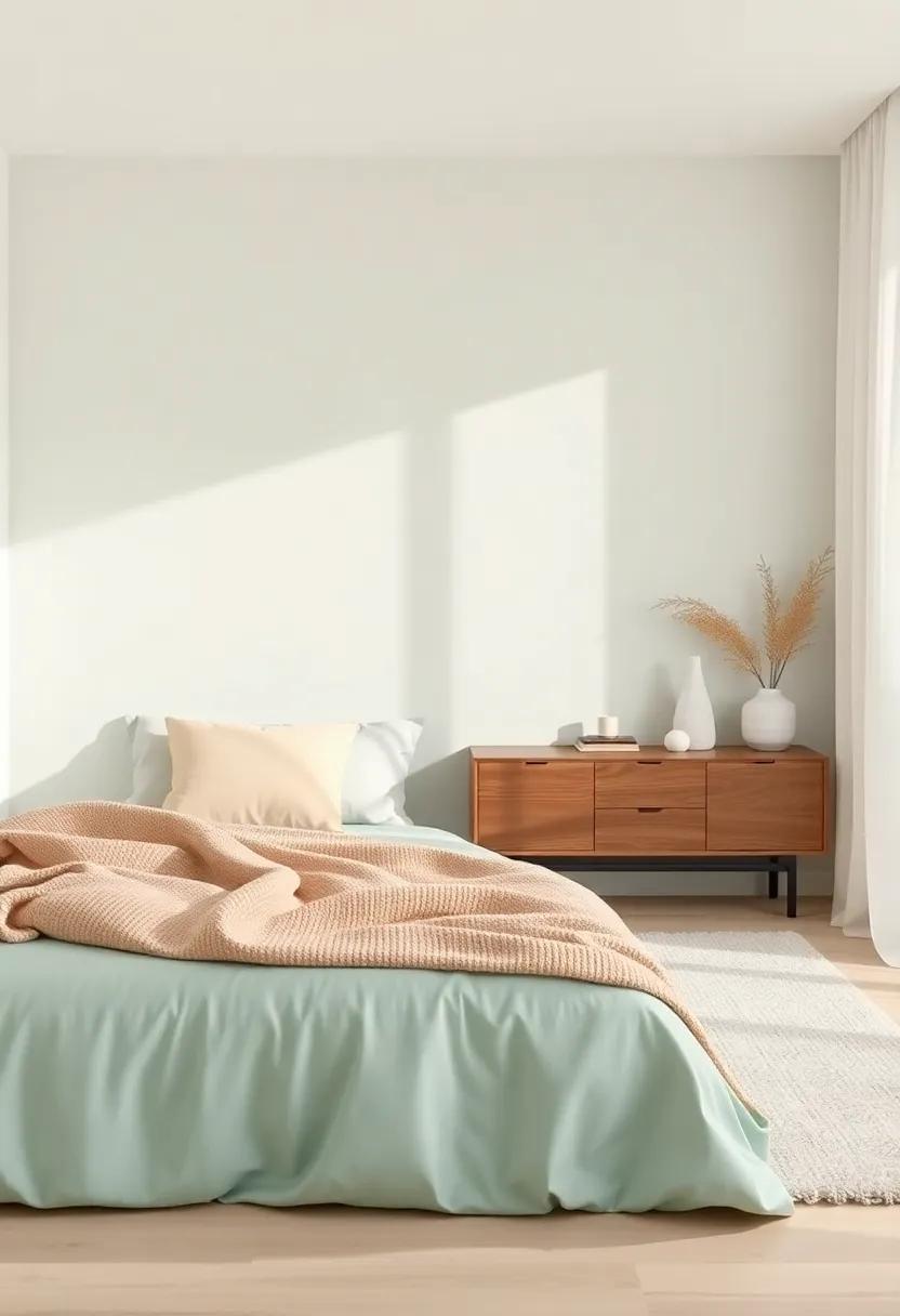 Almond and Seafoam: This combination gives off a calm beachy vibe that invokes serenity and relaxation in any setting