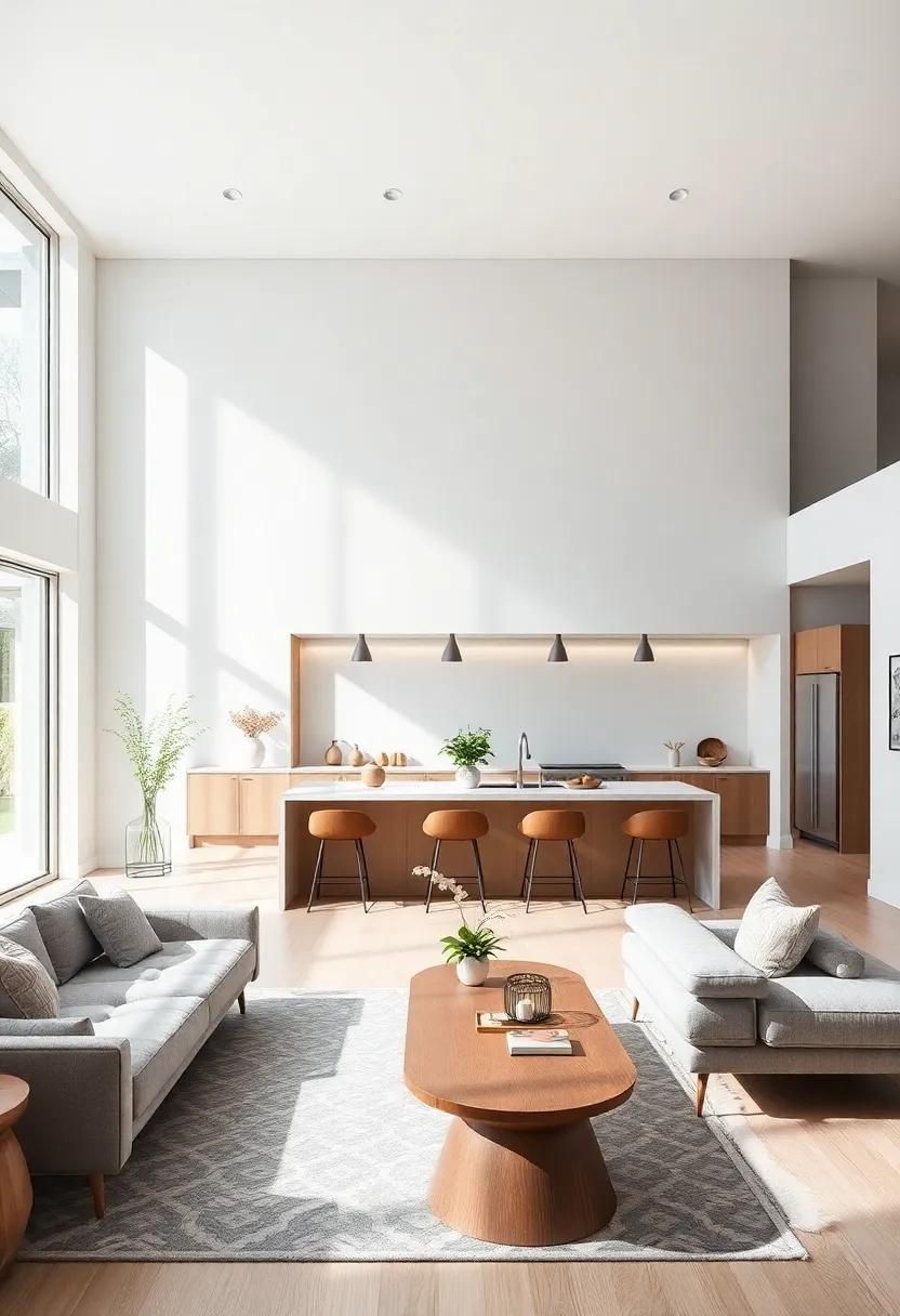 The ⁣Serene Flow ⁣of Natural Light in ‌Open ‌Concept Designs