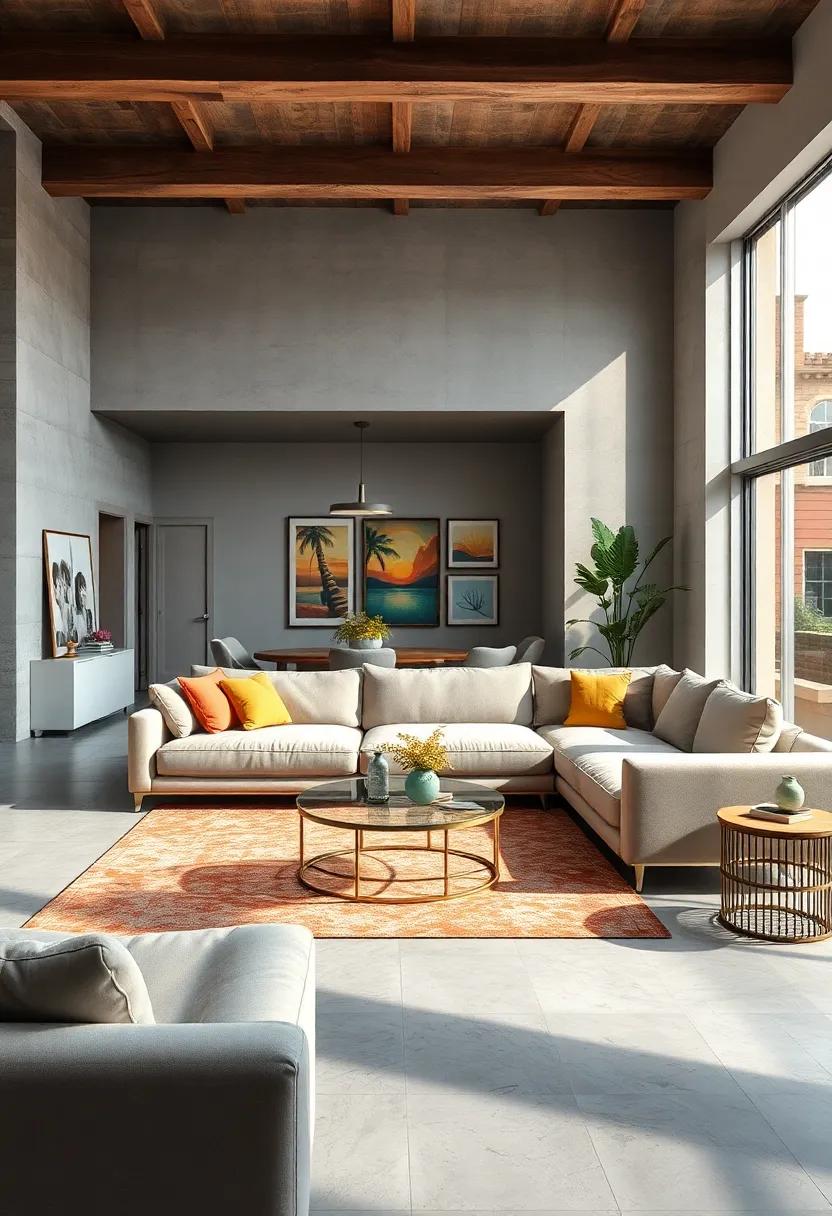 personalize⁢ with artwork: Adorn the ‍walls around your sectional with framed photos or prints that reflect ⁤your personality and ‌add a touch of ⁤creativity to ⁢the room