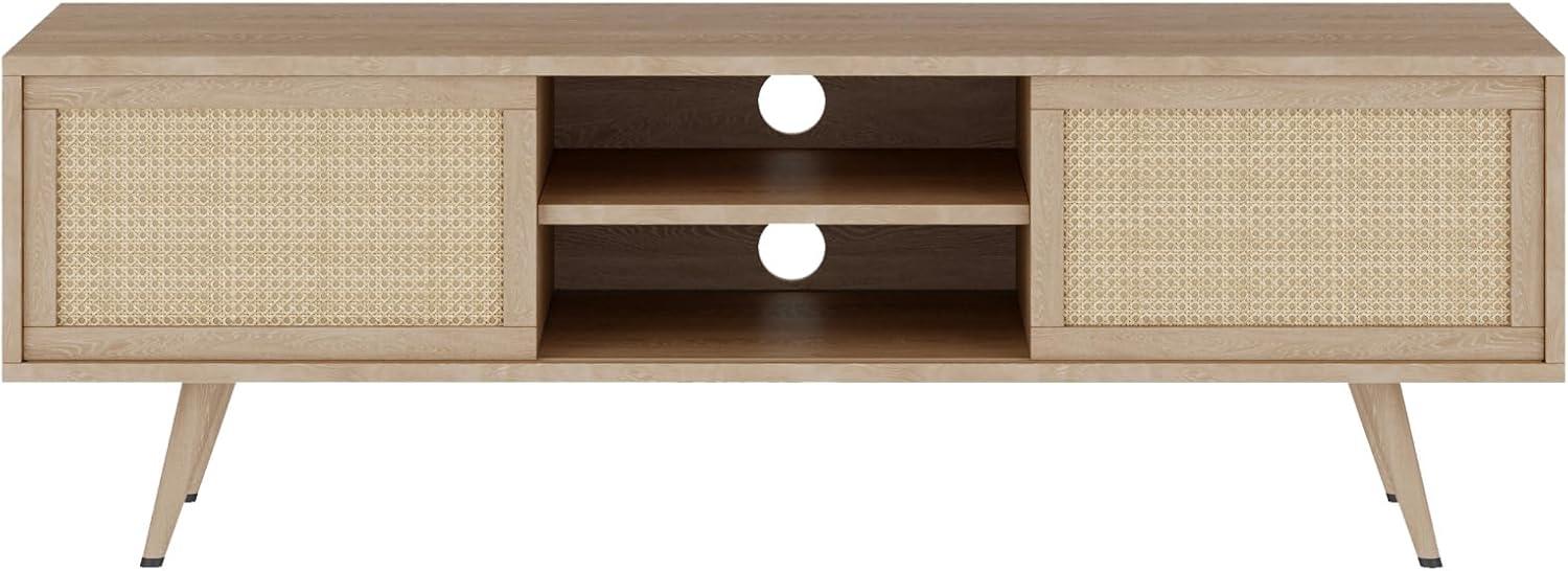 Our Honest Take: Mid Century Modern TV Stand for 55