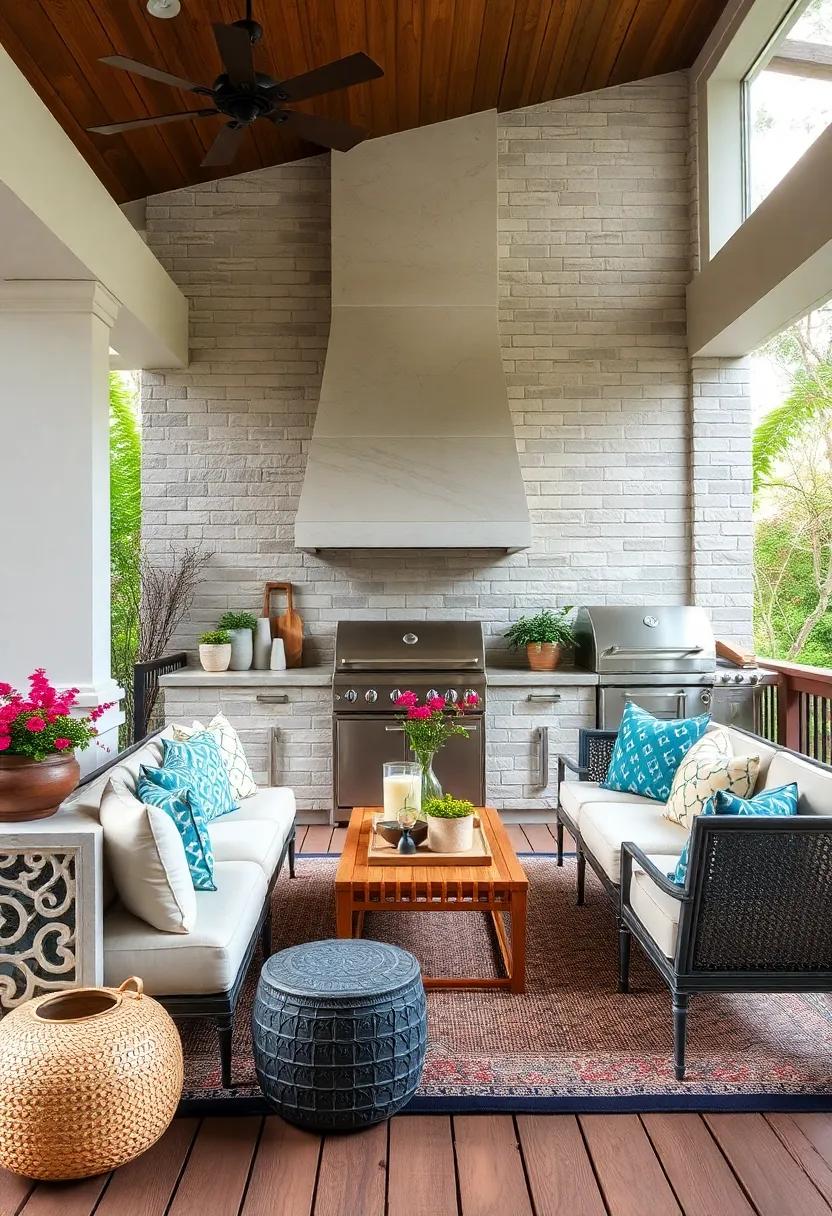 Seasonal Decor Themes: ​Stay‌ creative with seasonal decorations, allowing your outdoor kitchen‌ to transform⁤ throughout the⁤ year, reflecting the beauty of each season