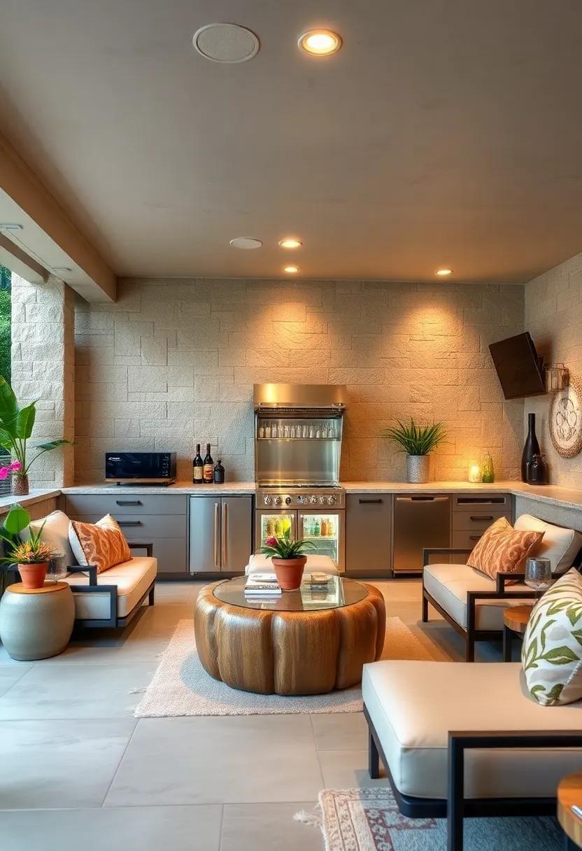 Outdoor Refrigeration: ⁤Keep⁤ drinks⁣ chilled ⁣and​ ingredients fresh with ‍an outdoor refrigerator, ⁢allowing for seamless outdoor entertaining