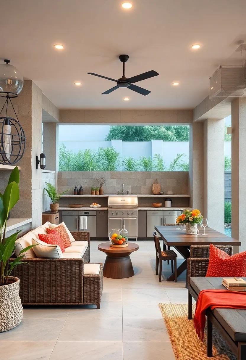 Create Zones for Cooking and Dining: Design distinct areas for food preparation,cooking,and dining to ensure a ​seamless flow and functionality