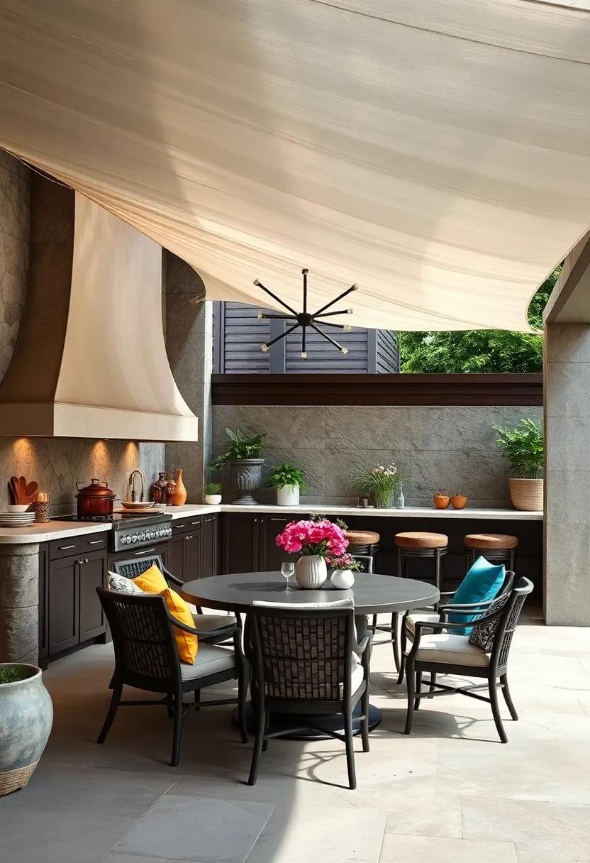 opt for ⁤a Shade Solution: Whether it's an umbrella, awning,​ or shade sail,⁢ create a cool retreat from the sun while cooking and dining al fresco