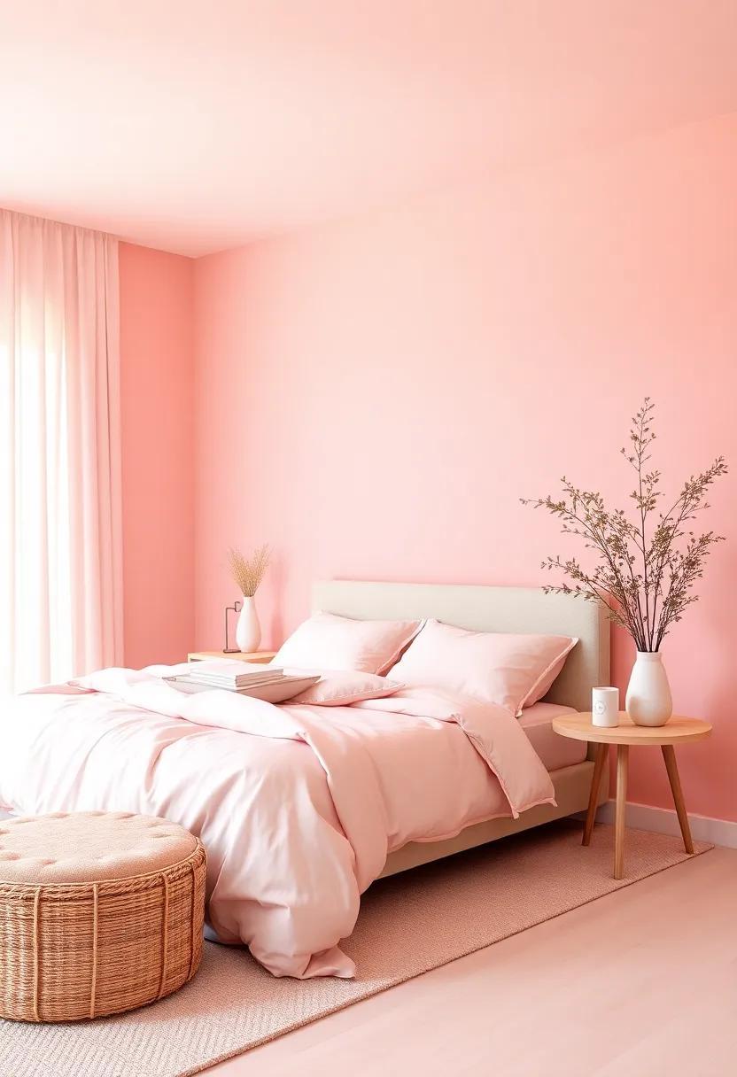 Crafting a Tranquil Space with Earthy Pink Palettes