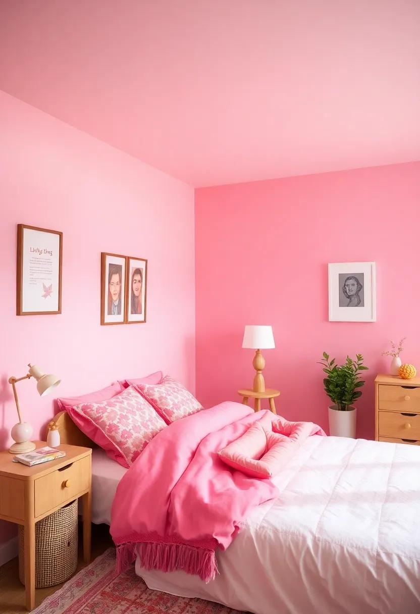 Infusing Playful Elements of Pink in children’s Bedrooms