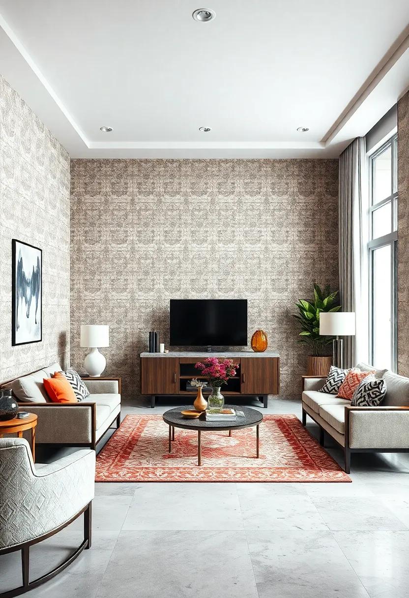 Lattice Patterns: Opt ​for ‍lattice-inspired wallpaper that ‌adds subtle texture and dimension, providing a ‌vintage touch while remaining sophisticated