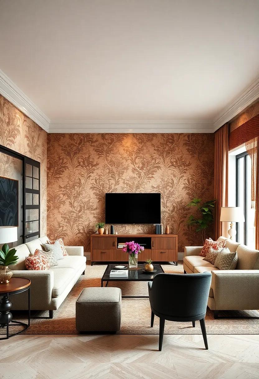 Victorian Floral:⁤ Go for rich,damask-style florals reminiscent of the Victorian era,offering a regal touch⁢ that pairs‌ beautifully with antique furniture