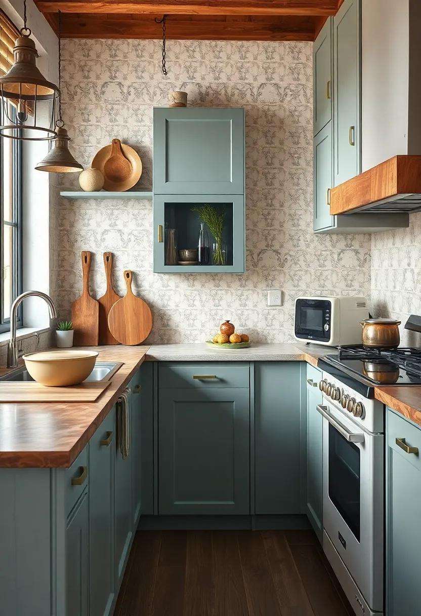 Incorporate Vintage Appliances for Functional Charm