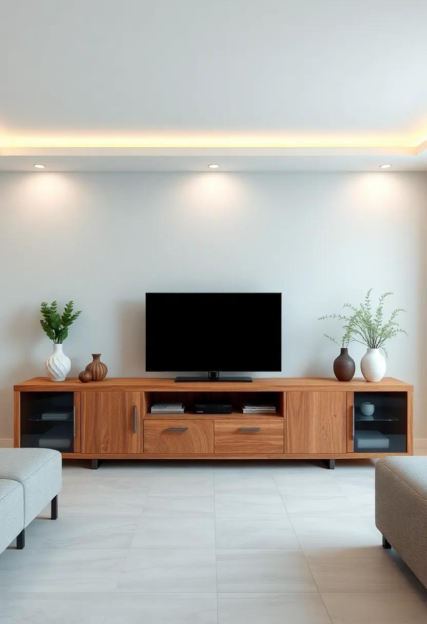 creating a Focal Point in your Living⁤ Room with ‍a Rustic TV Unit