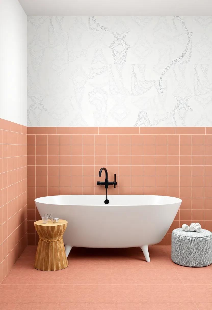 Color Palette inspirations for a Serene Scandinavian Bathroom Retreat