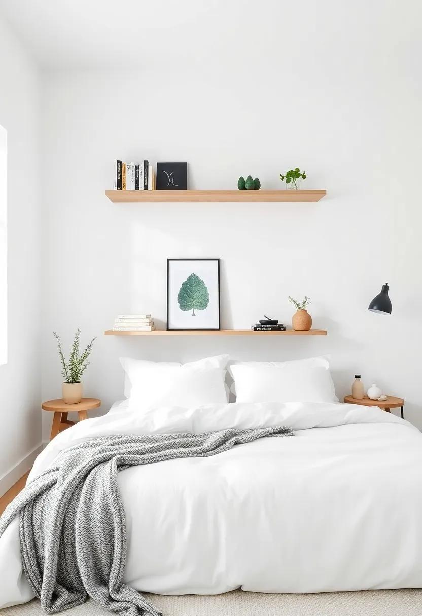 Floating Shelves: Use ‌floating shelves to display books and decorative accents, providing ‍functional storage while keeping the floor space clear