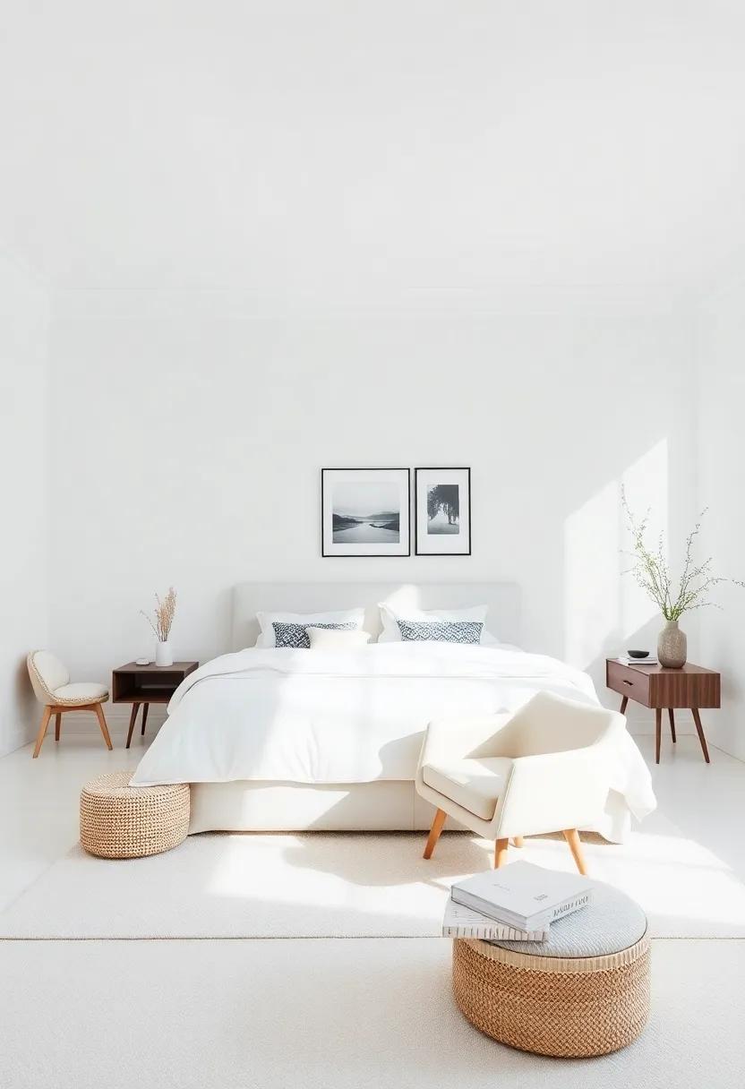 Statement Furniture: Invest in a standout ⁢piece,⁢ such as an oversized‌ armchair or​ designer bed, to anchor​ the room and add character