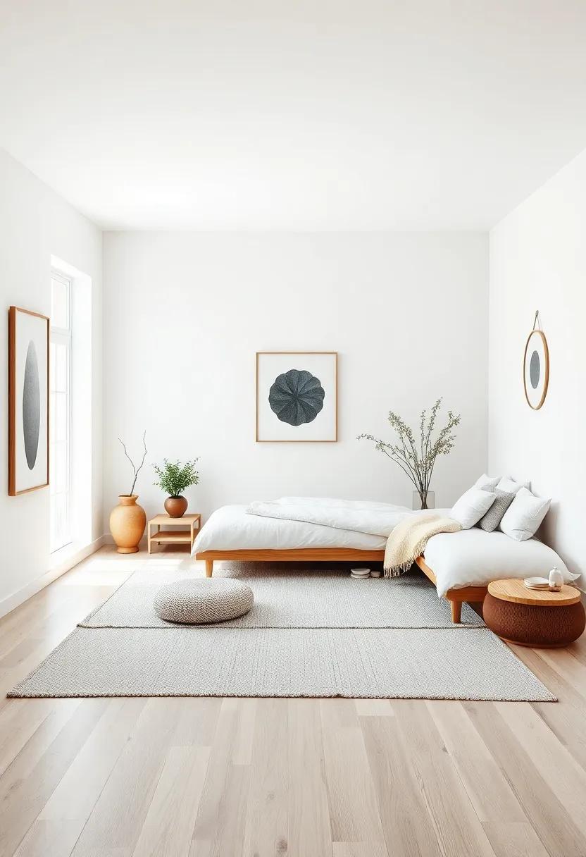 Zen-Inspired Spaces:⁤ Incorporate elements of Zen design, such as a ​meditation corner or simple futon, fostering ⁤mindfulness in⁣ your⁤ bedroom