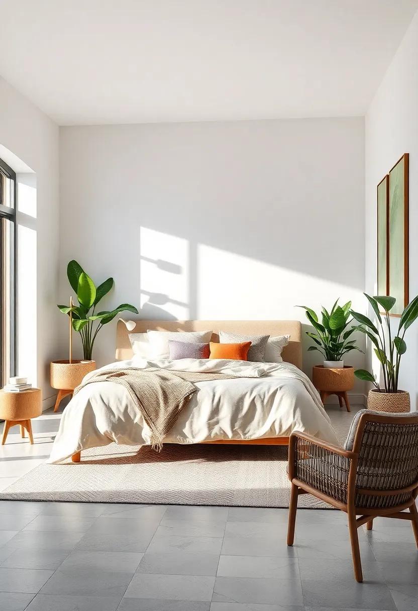 Greenery Touch: Investigate how indoor plants can breathe life into your space, offering air purification and a fresh vibe amidst a modern backdrop