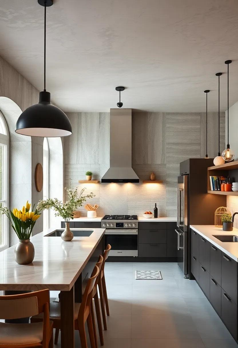 Embrace minimalism: Opt for sleek pendant lights in matte black or white to maintain a clean and understated look
