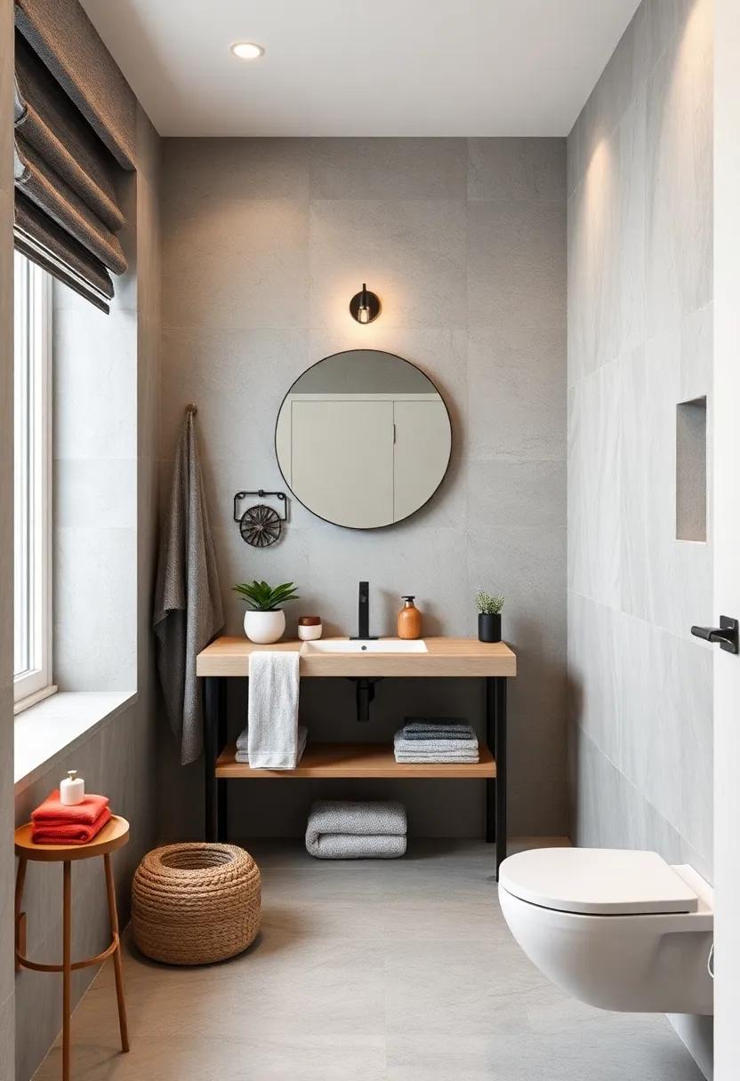 Custom Wall Hooks: install decorative wall ⁣hooks for⁤ towels⁢ and accessories, merging‍ practicality with chic design