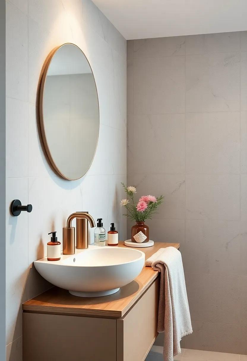 Elegant Soap ⁣Dispensers: Upgrade⁣ to chic​ soap ‌dispensers ‌to elevate‌ the sink area and ⁣keep plastic bottles out of sight