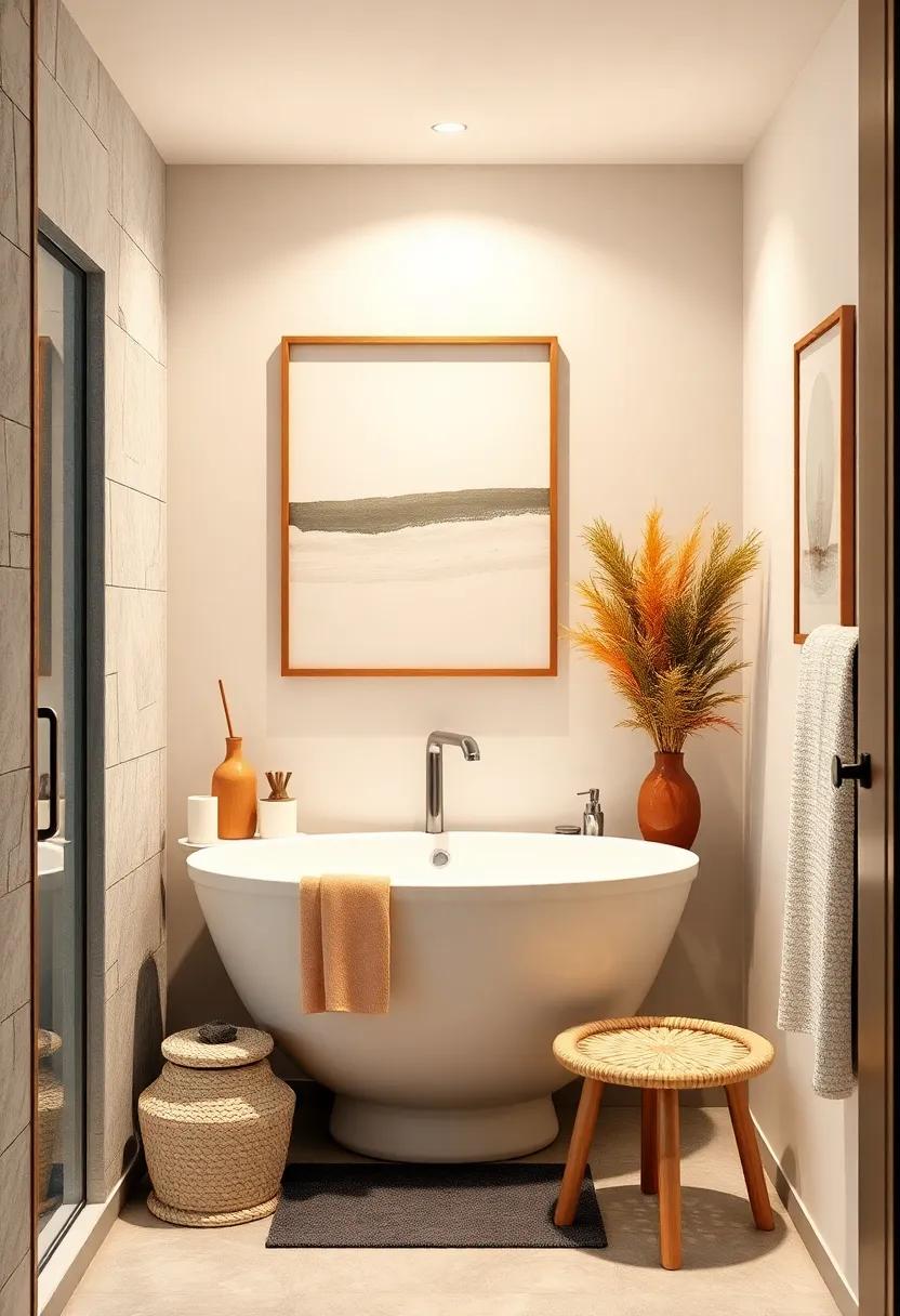 Scandi style Wall Décor: Hang simple, yet striking wall art that reflects personal​ style and maintains a serene atmosphere