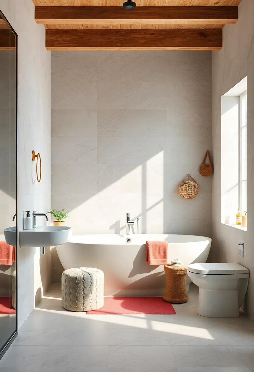 Light reflections: Use​ a light, reflective paint to enhance sunlight and ‍create an ‍illusion of more space,⁤ perfect for small bathrooms with limited natural light
