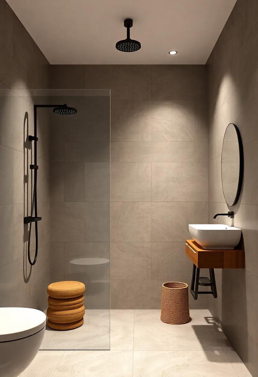 Multi-functional ⁣Fixtures: Use showerheads with built-in storage or integrated led lighting to combine function ⁢and ⁣style seamlessly