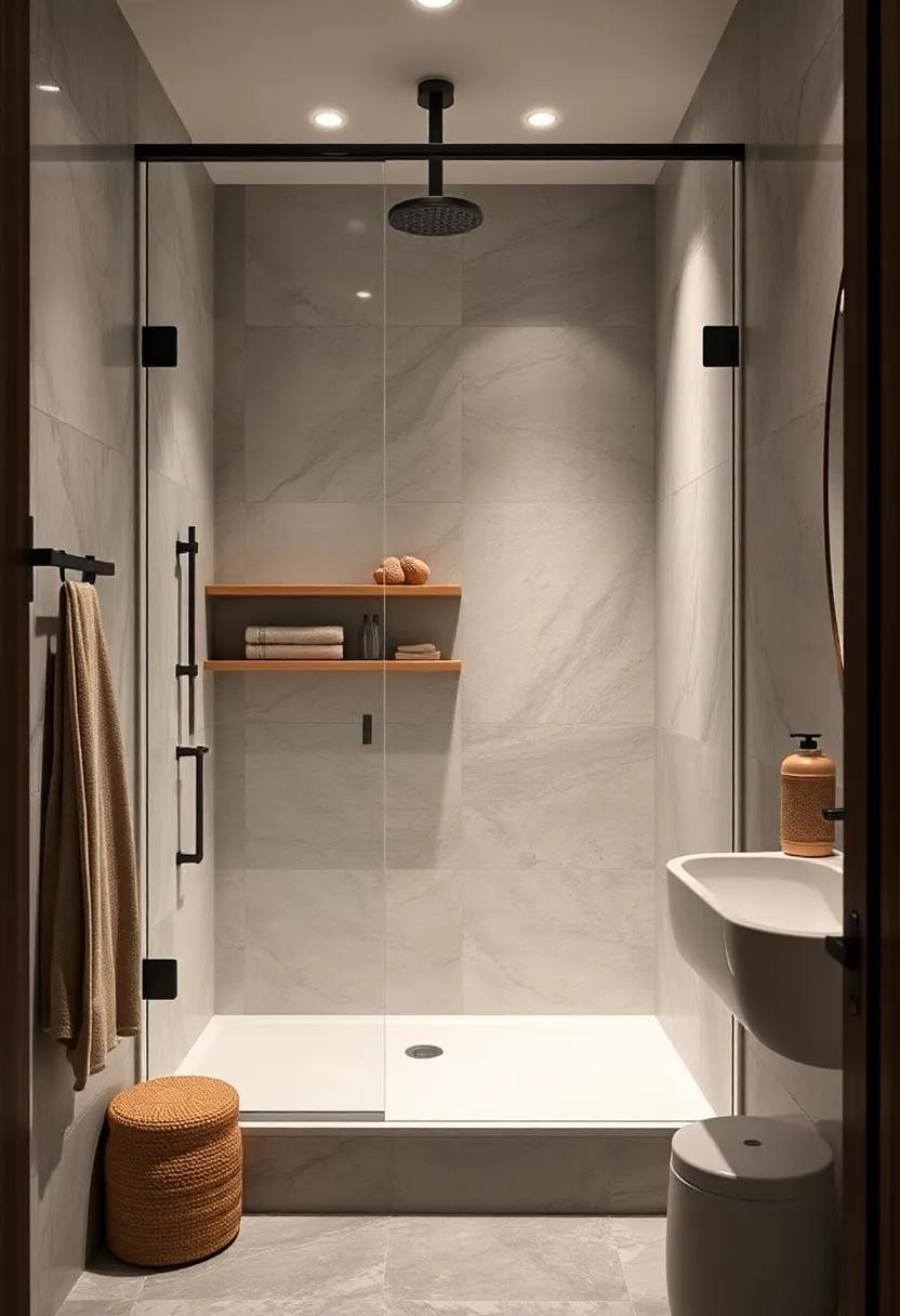 Open​ Shelving: Opt for open shelving over cabinets to display attractive toiletries and decor,​ making the space feel ⁣cohesive and inviting