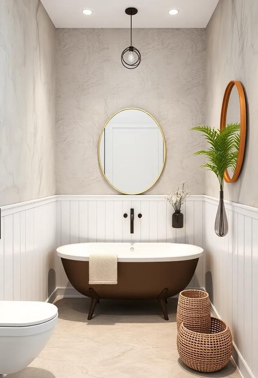 Consider rubberized wainscoting for added durability, especially in high-moisture areas, while still keeping aesthetics in mind