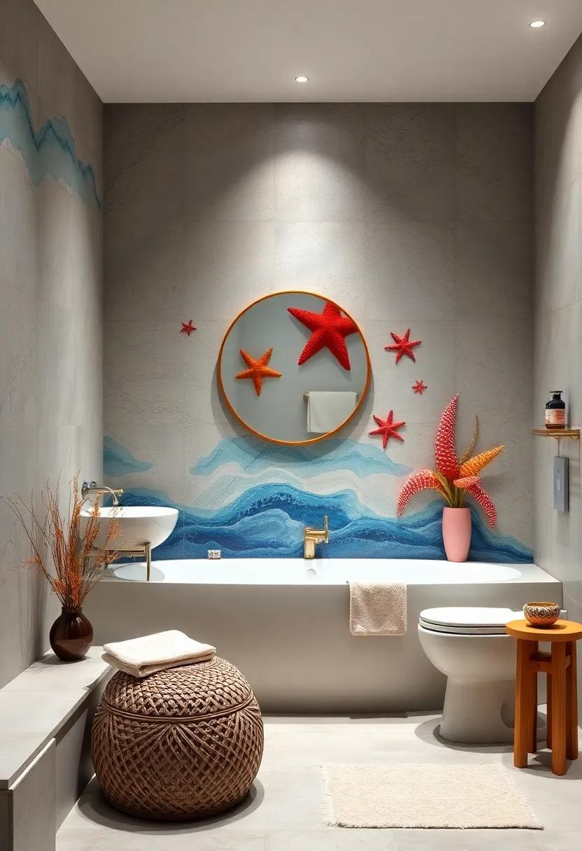 Transforming Your ⁤Small Bathroom with whimsical Sea Life Designs