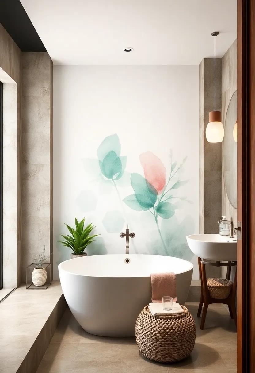 Creating a Spa-Like Atmosphere with Tranquil Watercolor Decals