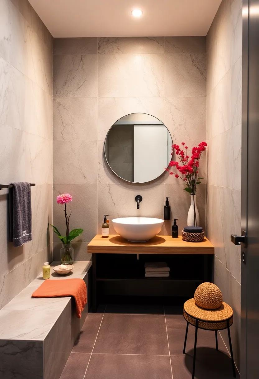 Utilizing‍ Decals to Create Functional Zones in a Compact Bathroom