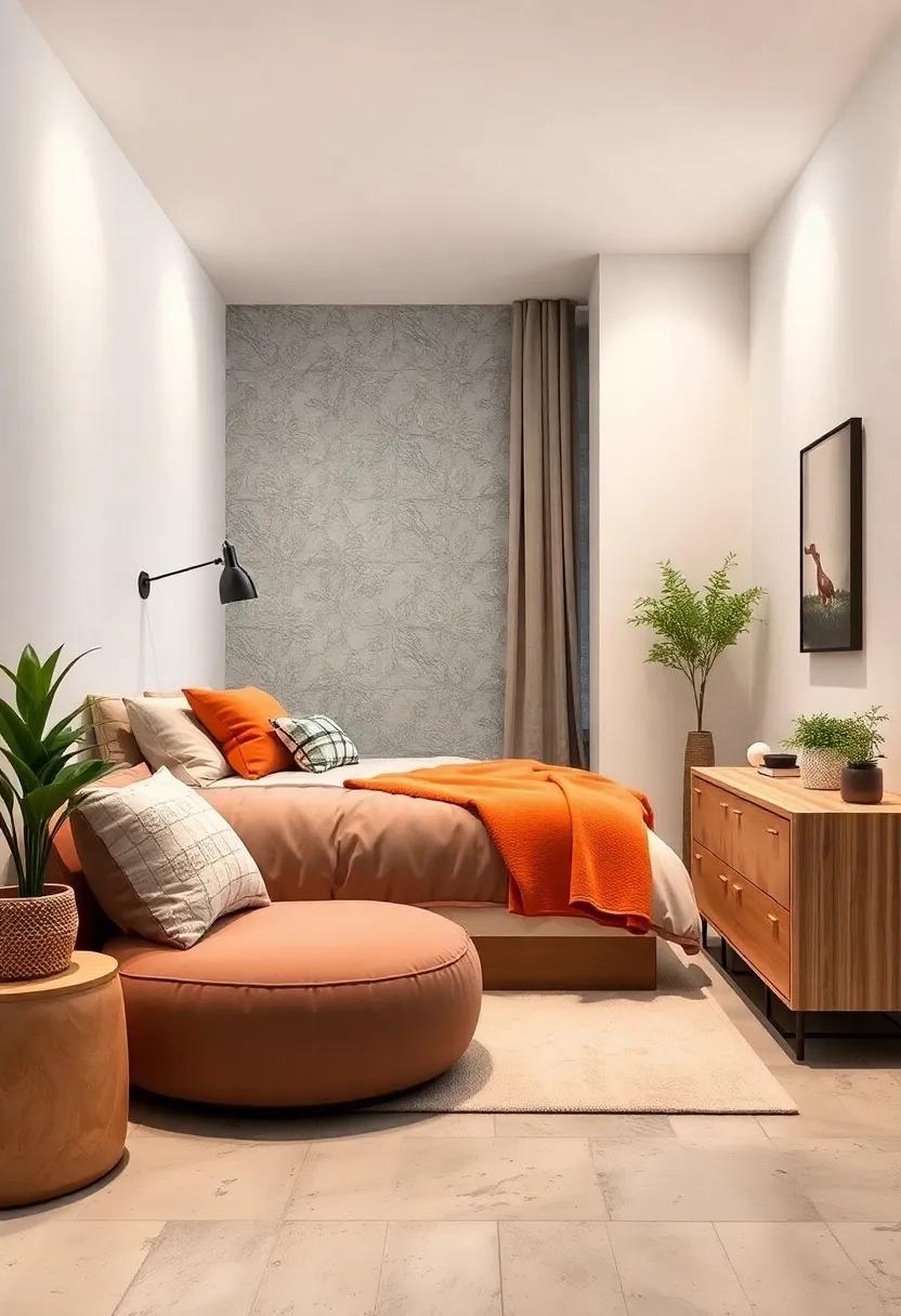 Utilize Under-Bed Storage: Make use of the often-overlooked space under your bed for seasonal clothes or extra bedding to keep clutter down