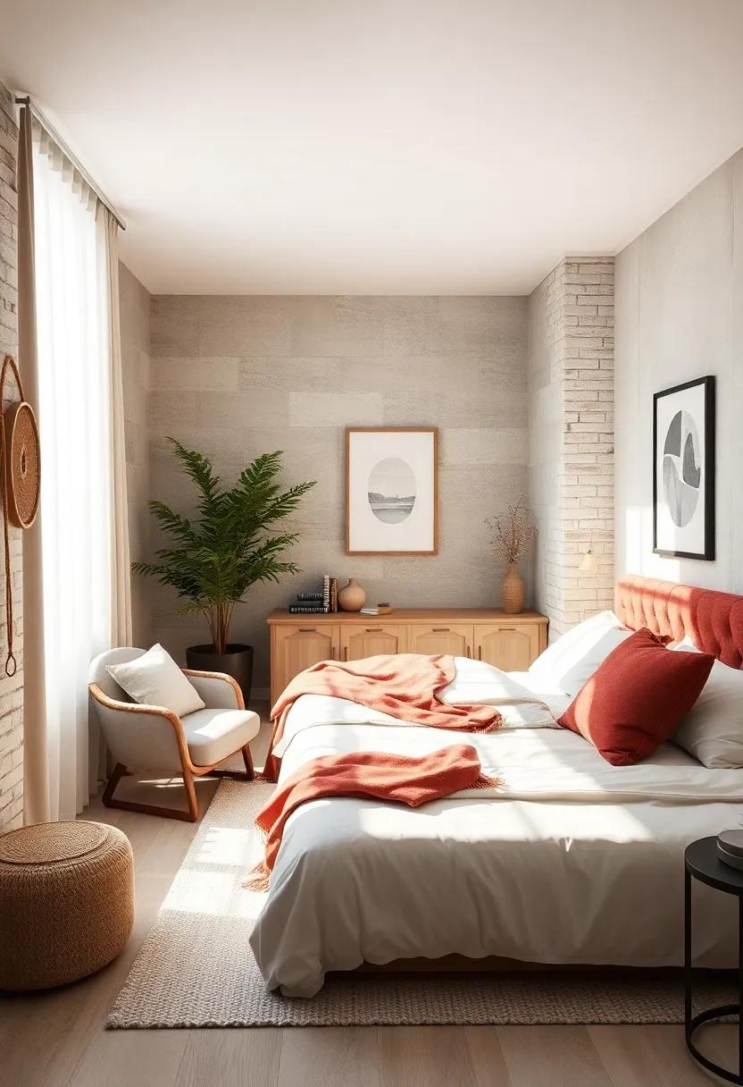 keep the Floor Clear: Maintain an uncluttered floor by using wall hooks or hanging organizers, ensuring the room feels open and airy