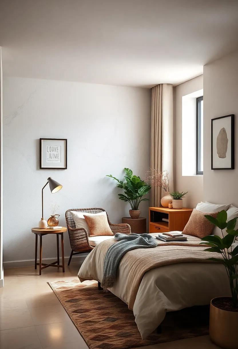 Create a Cozy Reading Nook: Carve out a small corner with a comfortable chair and good lighting for a peaceful retreat within your bedroom