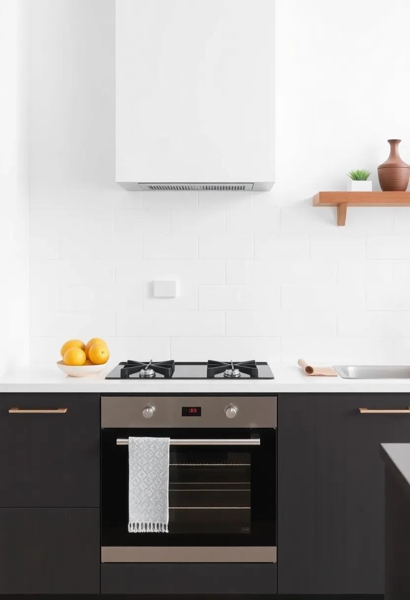 Minimalist White Panels: Simplify your space with minimalist white panels that add brightness while making your small kitchen feel larger and more open
