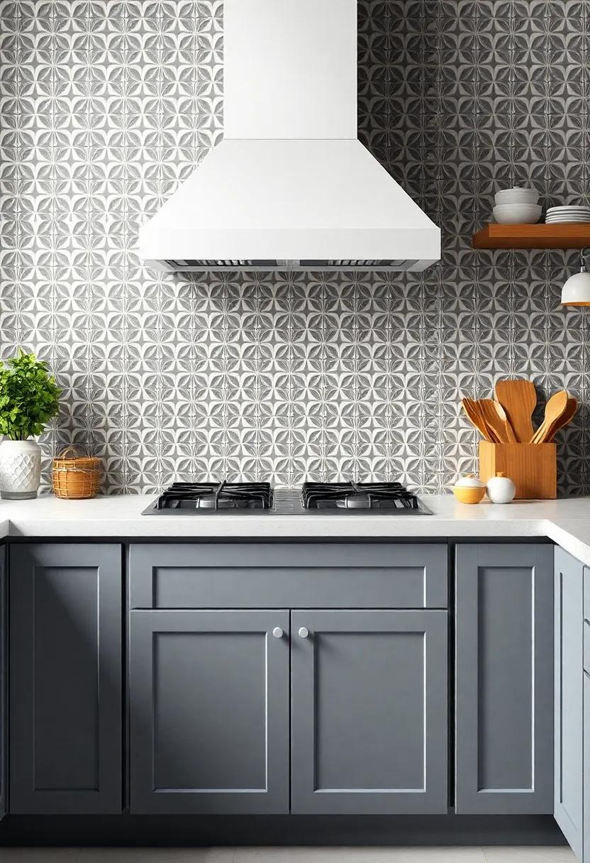 Vintage Tin tiles: Evoke nostalgia with a vintage tin tile backsplash, perfect for adding character and a touch of history to your kitchen decor